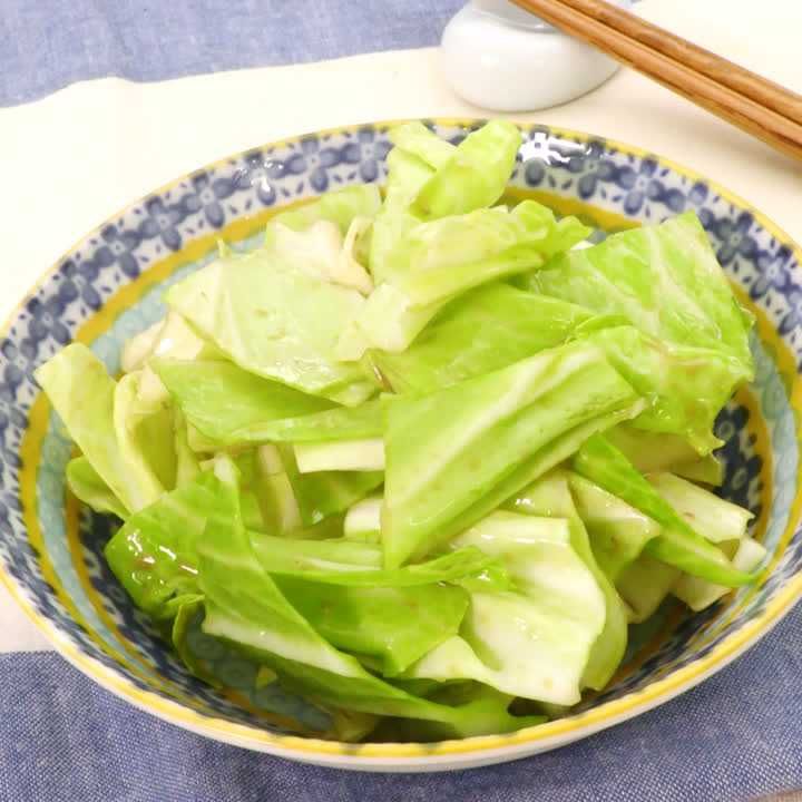 キャベツのアンチョビあえ