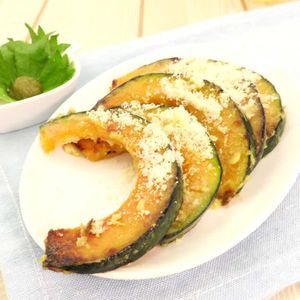 「かぼちゃの和風チーズ焼き」のレシピ動画