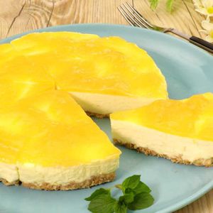 「マンゴーレアチーズケーキ」のレシピ動画