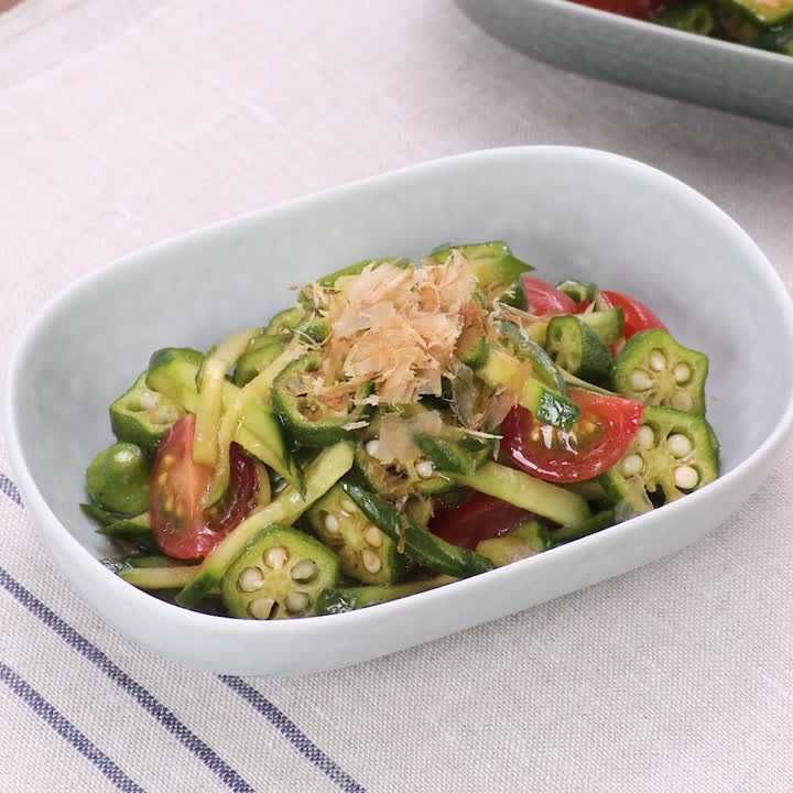 明日はサラダで栄養補給!