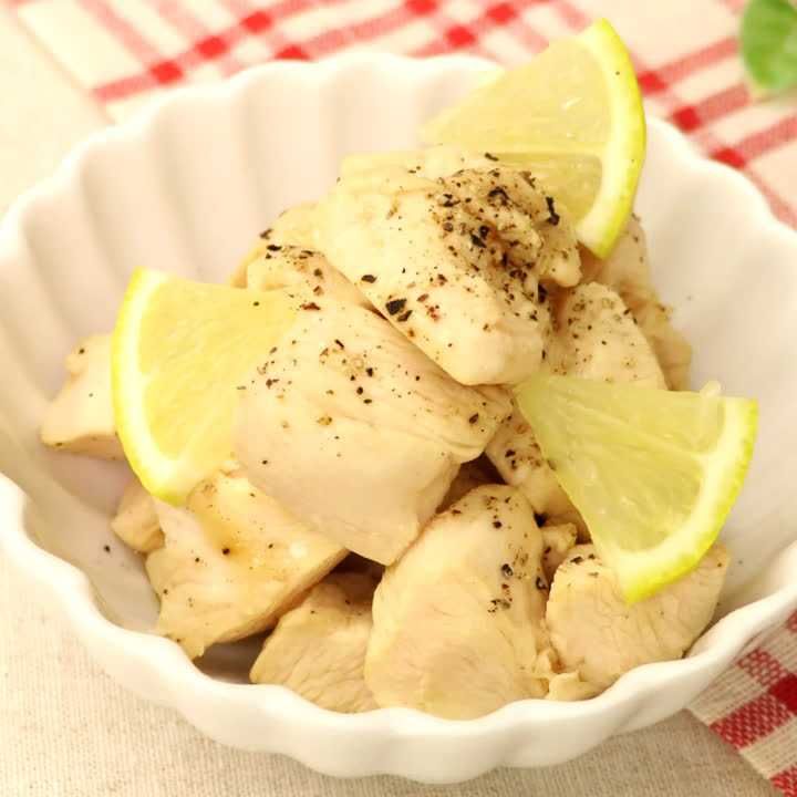 鶏むね肉バターしょうゆ