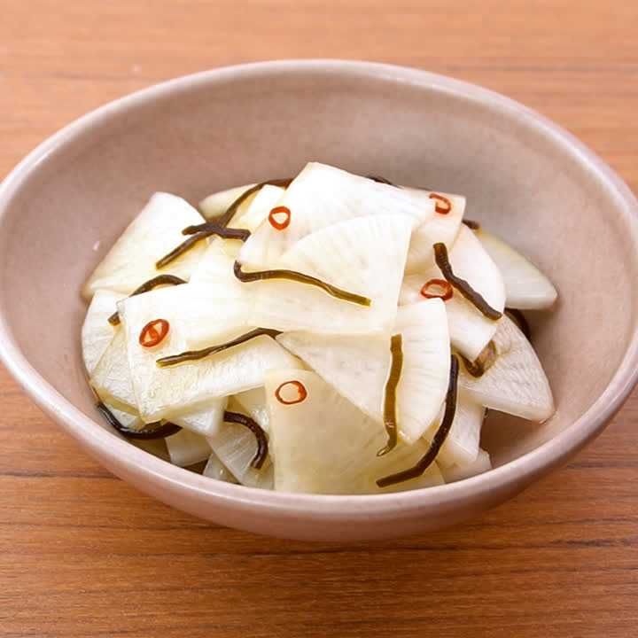 大根の甘酢漬け