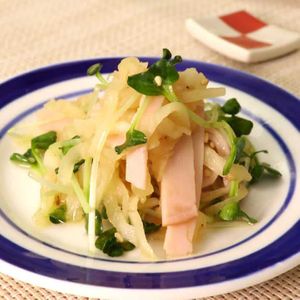 「切り干し大根の胡麻酢和え」のレシピ動画