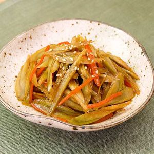 「基本のきんぴらごぼう」のレシピ動画