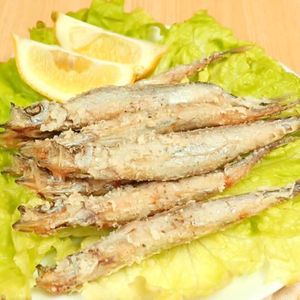 「ししゃもの唐揚げ」のレシピ動画