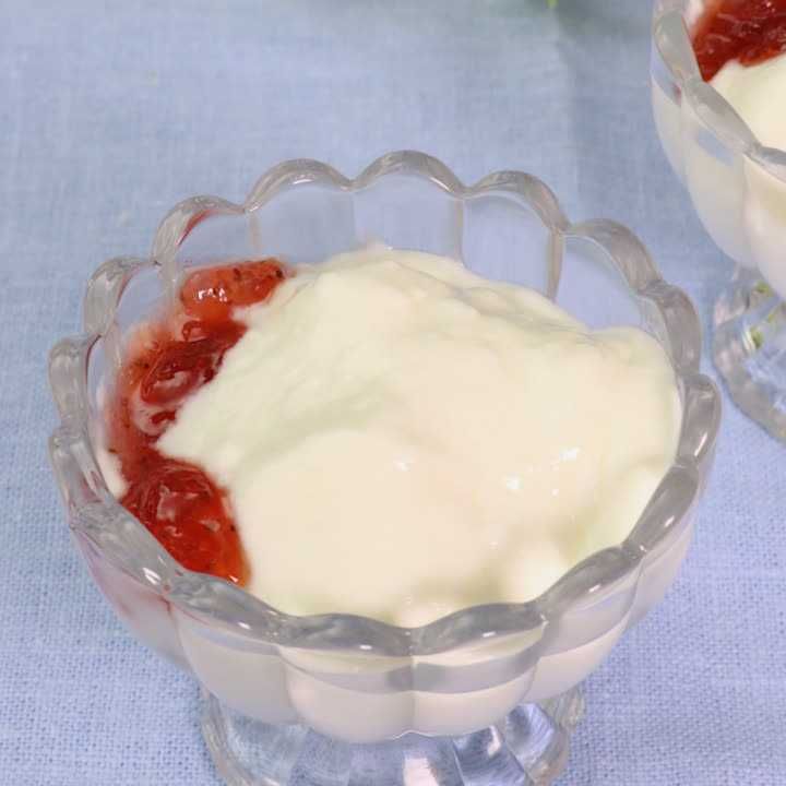 マシュマロヨーグルト