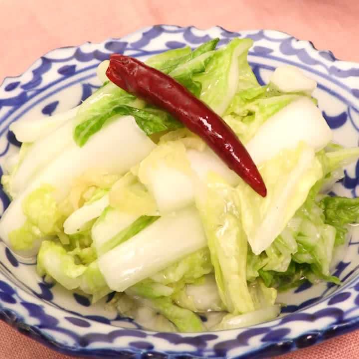 白菜の甘酢漬け