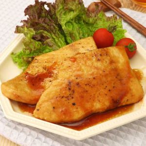 「メカジキのバター照り焼き」のレシピ動画