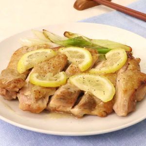 「グリルチキンのレモンあんかけ」のレシピ動画