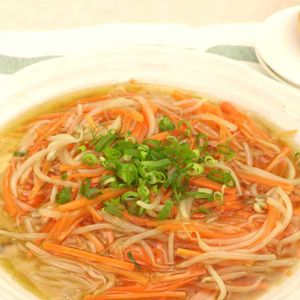 「豚ひき肉のレンジ蒸し もやしあんかけ」のレシピ動画