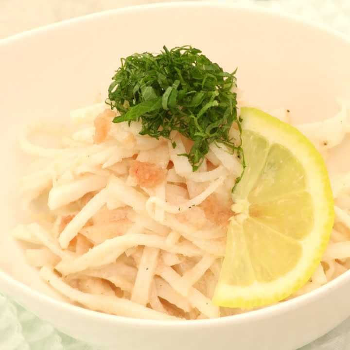 大根のタラマヨソース