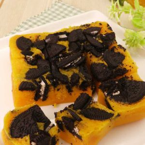 「かぼちゃのクッキーケーキ」のレシピ動画