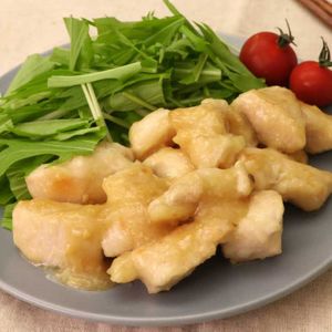 「鶏むね肉のみそマヨ焼き」のレシピ動画