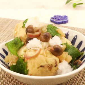 「がんもどきとしめじのみぞれ煮」のレシピ動画