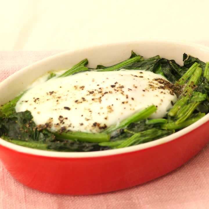 ほうれん草の洋風レシピ！