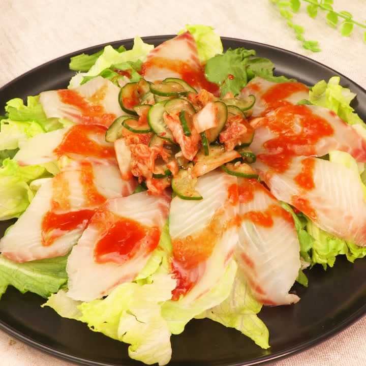 韓国風海鮮サラダ