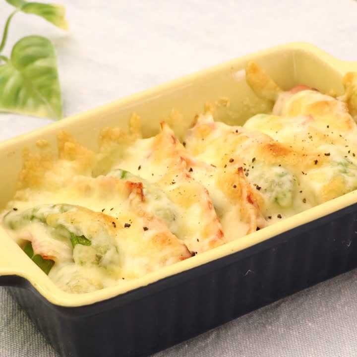 ししとうのベーコンチーズ焼き