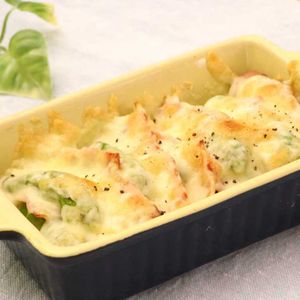 「ししとうのベーコンチーズ焼き」のレシピ動画