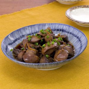 「鶏レバーの甘辛煮」のレシピ動画