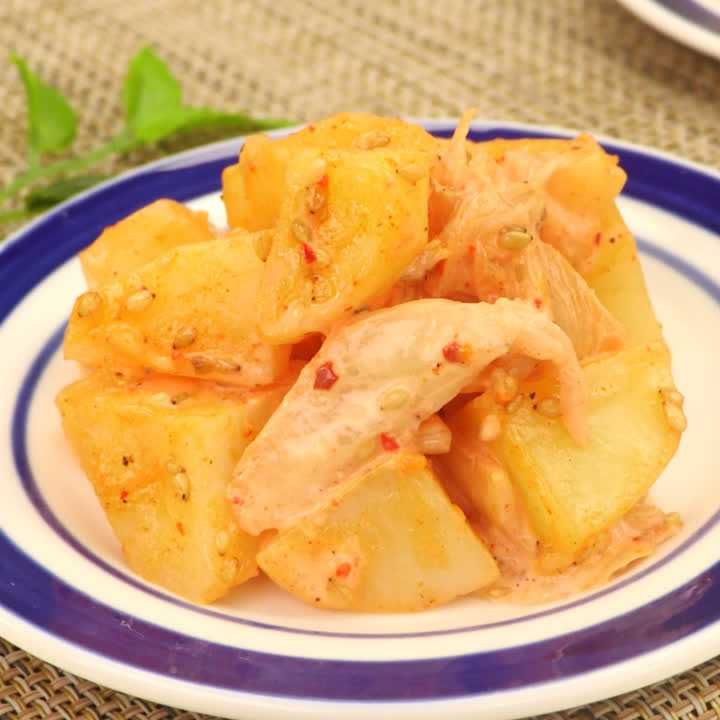 じゃがいものキムマヨサラダ