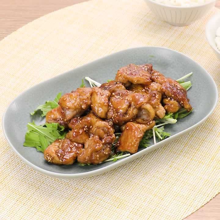 ご飯がすすむ 甘辛チキンのレシピ動画 作り方 Delish Kitchen