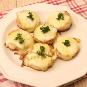 「長いものチーズ焼き」のレシピ動画