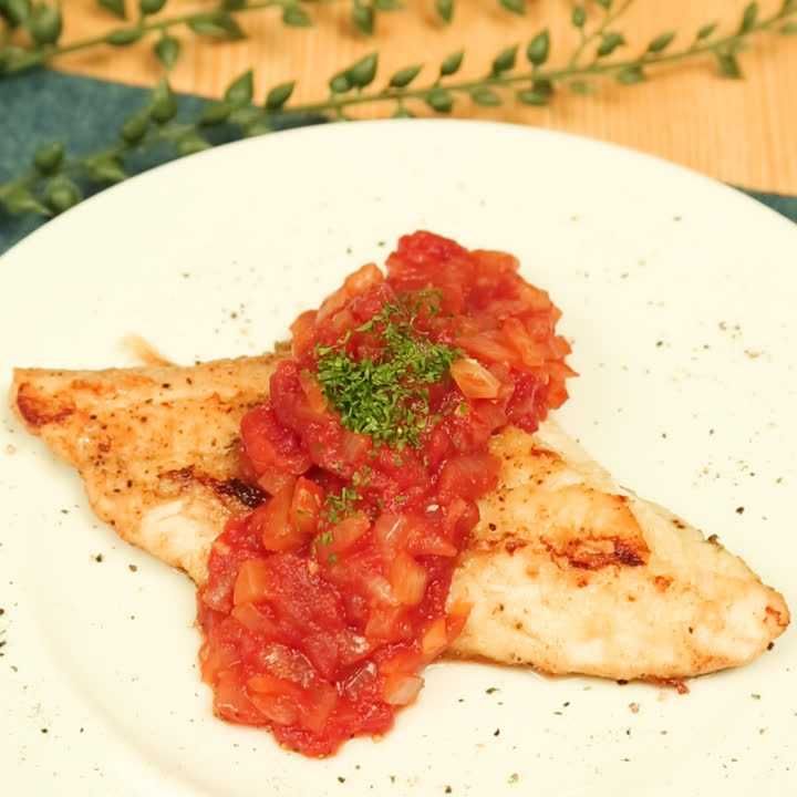 スズキのムニエル