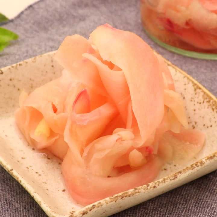 新しょうがの甘酢漬け(ガリ)
