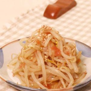「もやしの梅肉和え」のレシピ動画