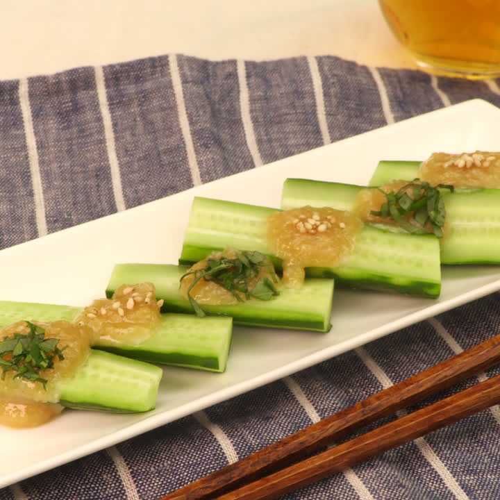 きゅうりの味噌だれ