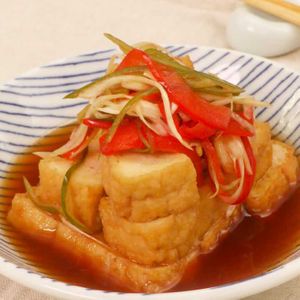 厚揚げの南蛮漬け風