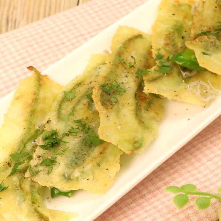 カリカリチーズピーマン