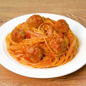 「ミートボールパスタ」のレシピ動画