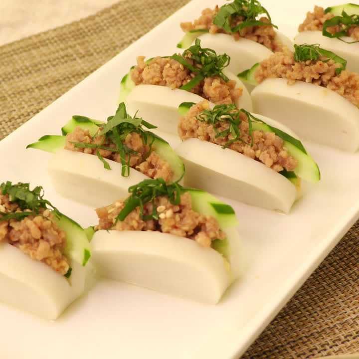 肉みそきゅうりかまぼこ