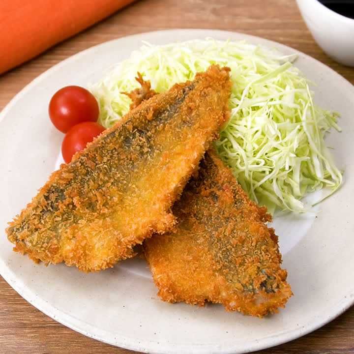 基本のアジフライ