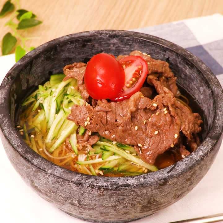 韓国風焼肉そうめん