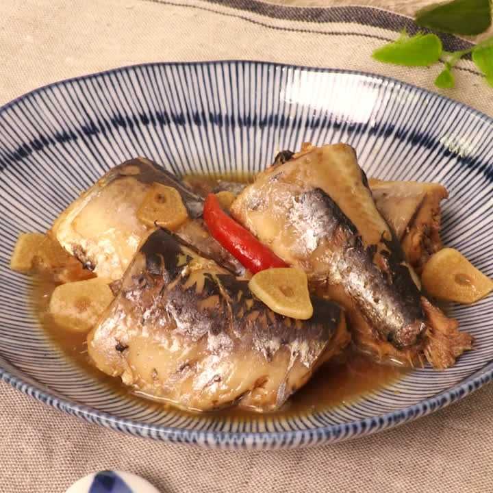 イワシのにんにく酢煮