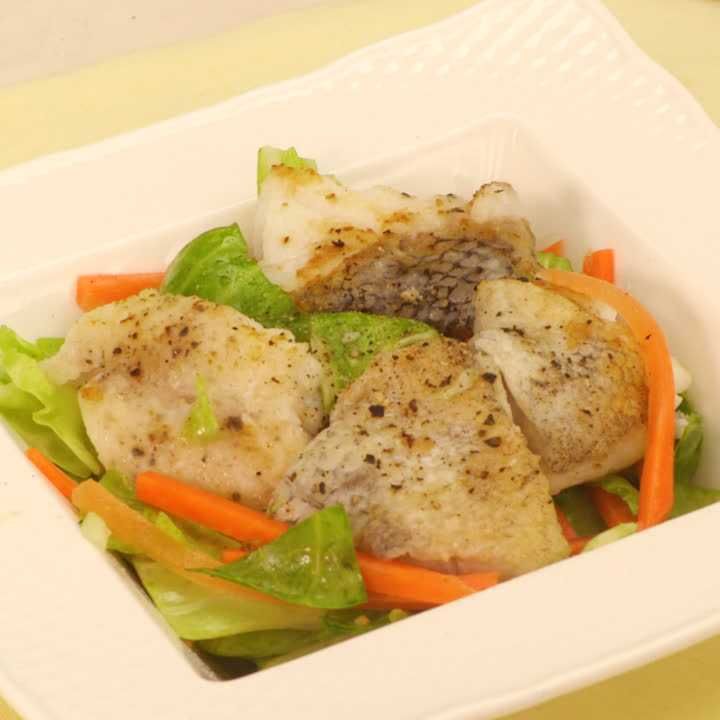 たらのレモンサラダ