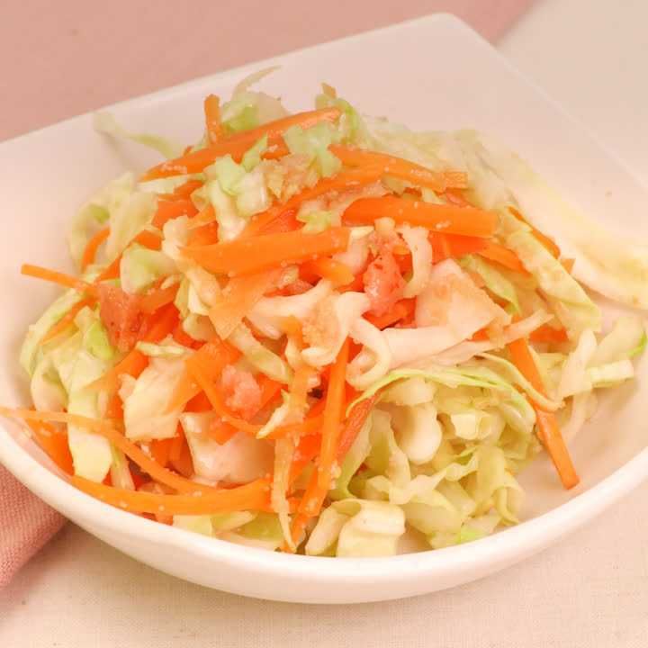 キャベツと明太子のさっぱり和え