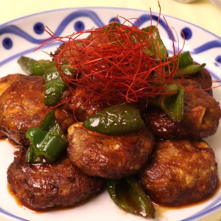 サバ缶と豆腐の甘辛ボール