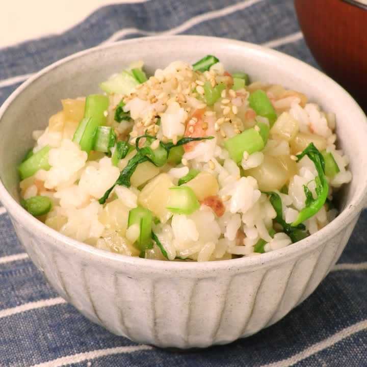 かぶの梅ごはん