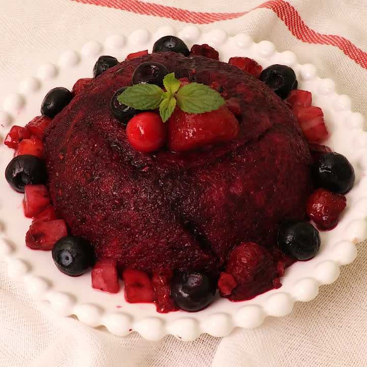 個別のサマープディングのレシピ