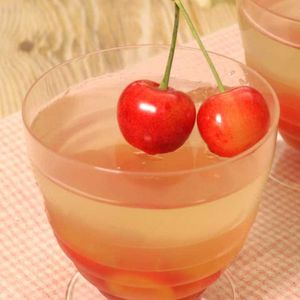 「さくらんぼゼリー」のレシピ動画