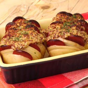 「ハッセルバックポテト」のレシピ動画