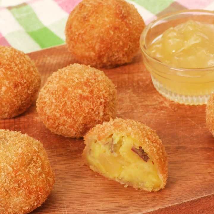 おさつりんごフライ