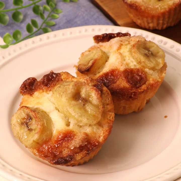 バナナのパン風マフィン