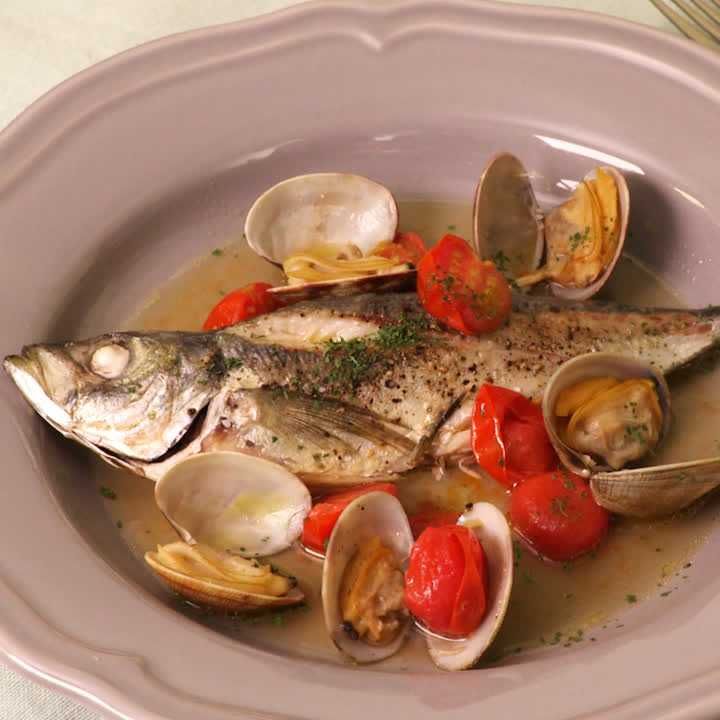 アジのアクアパッツア