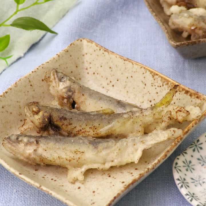 アユの山椒揚げ