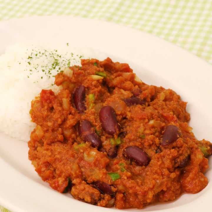 いんげん豆のカレー