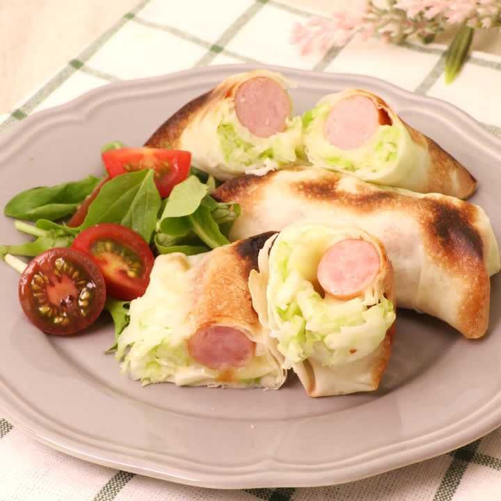 キャベツの春巻き